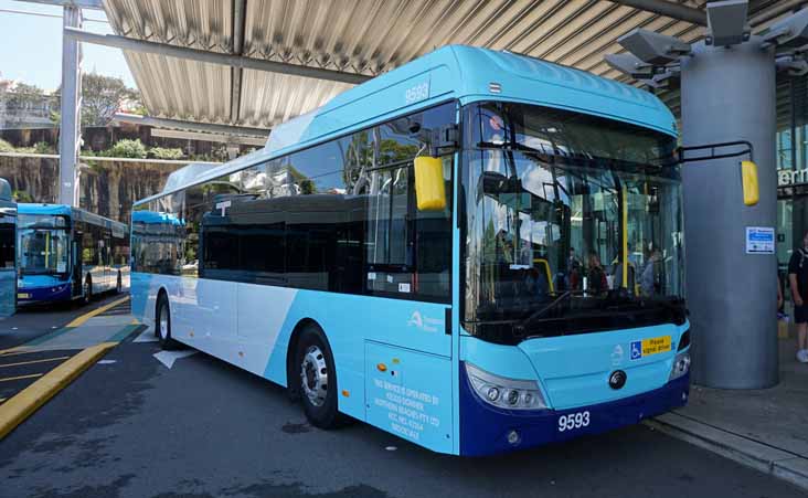 Keolis Downer Yutong E12 9593